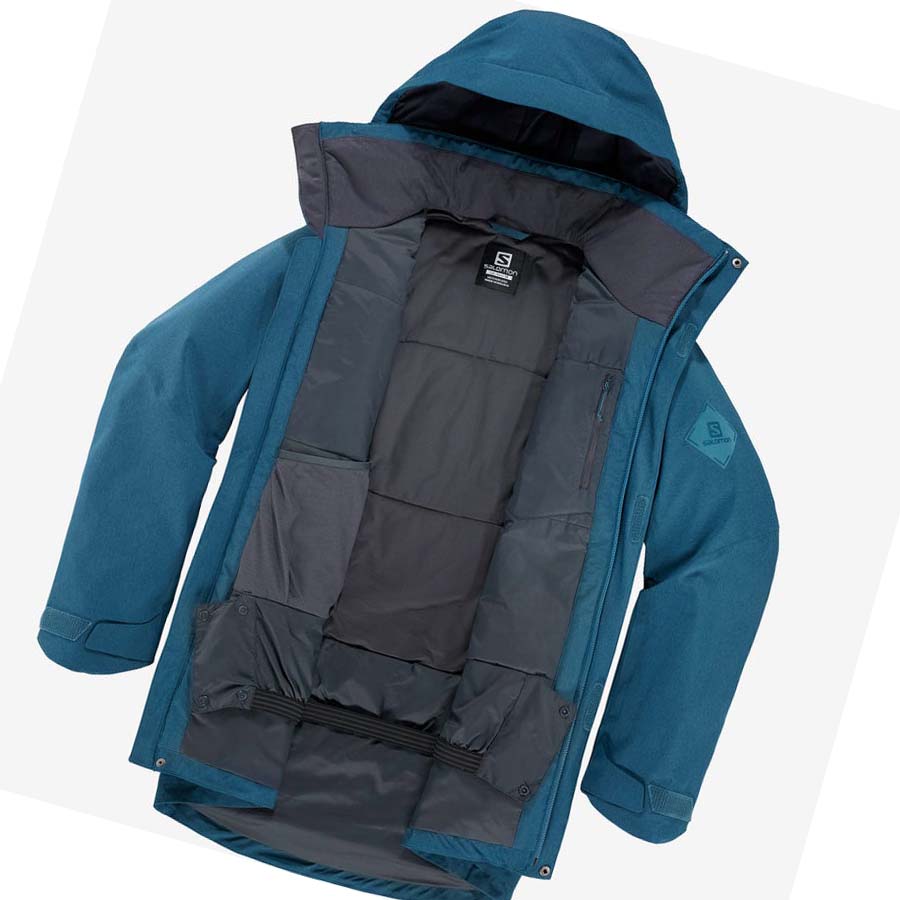 Chaquetas De Esquí Salomon STANCE CARGO Hombre Azules | MX 3328NWY